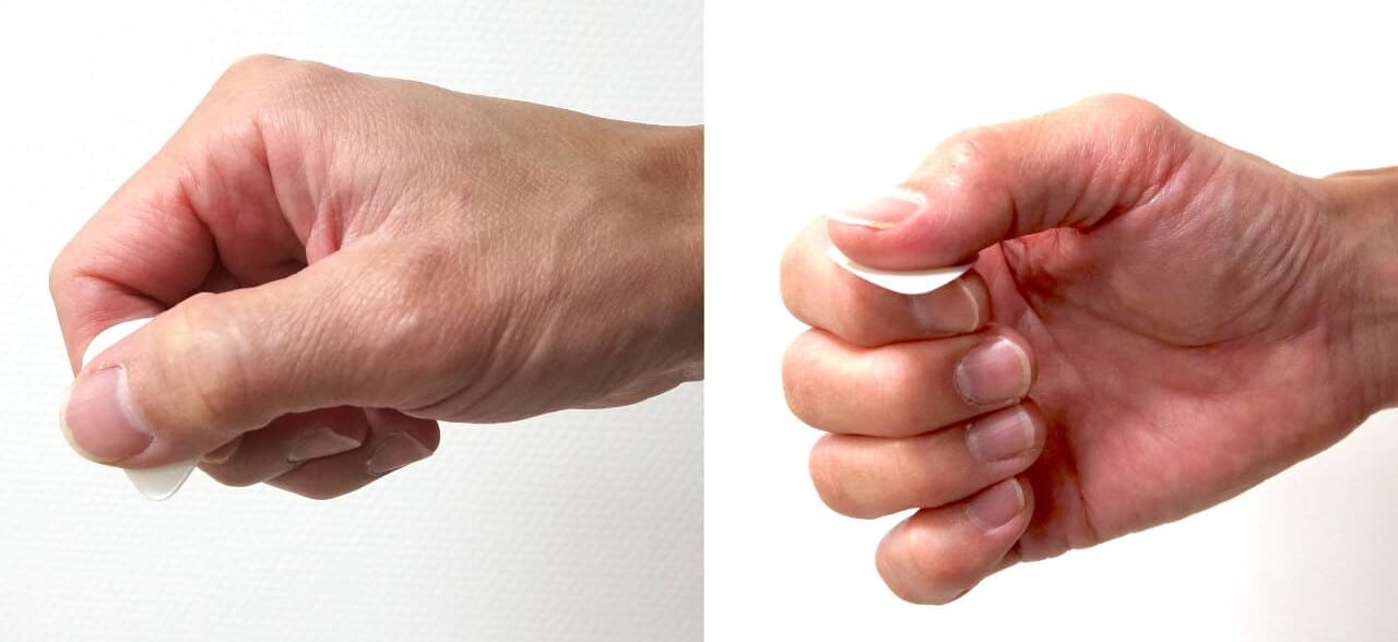 ピックの持ち方